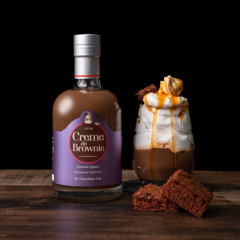Chocolicor - Brownie Likör – Schokoladiger Genuss aus Caldas D'Óbidos - Goldmädchen - Shop
