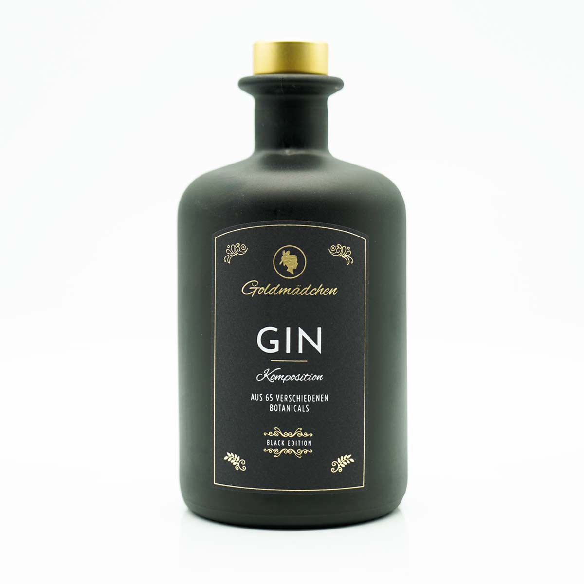 Goldmädchen Gin Komposition - Black Edition - Vol. 42% - 0,5l - Goldmädchen-Shop