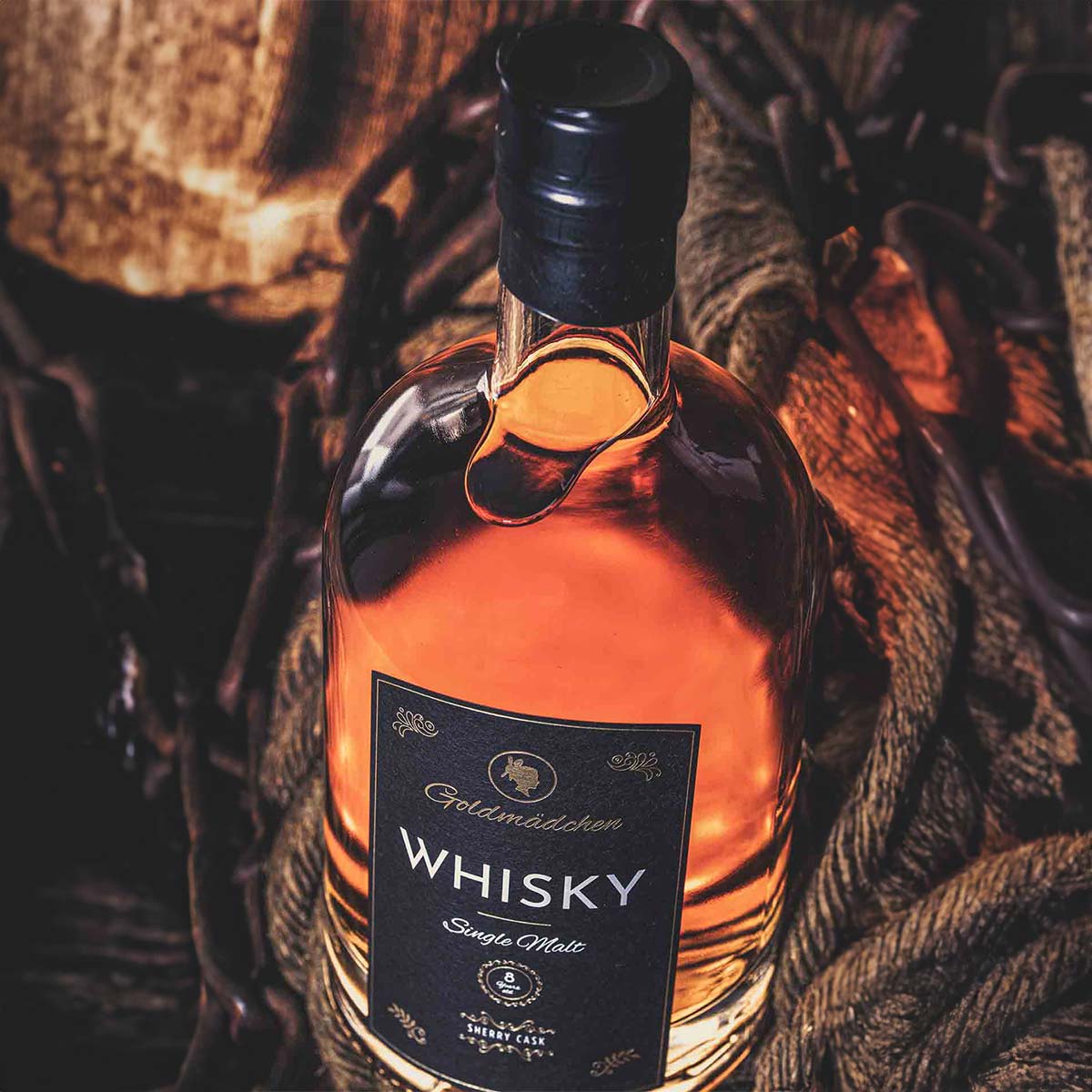 Goldmädchen Single Malt Whisky Sherry Cask 42% vol. 0,5l - Goldmädchen-Shop