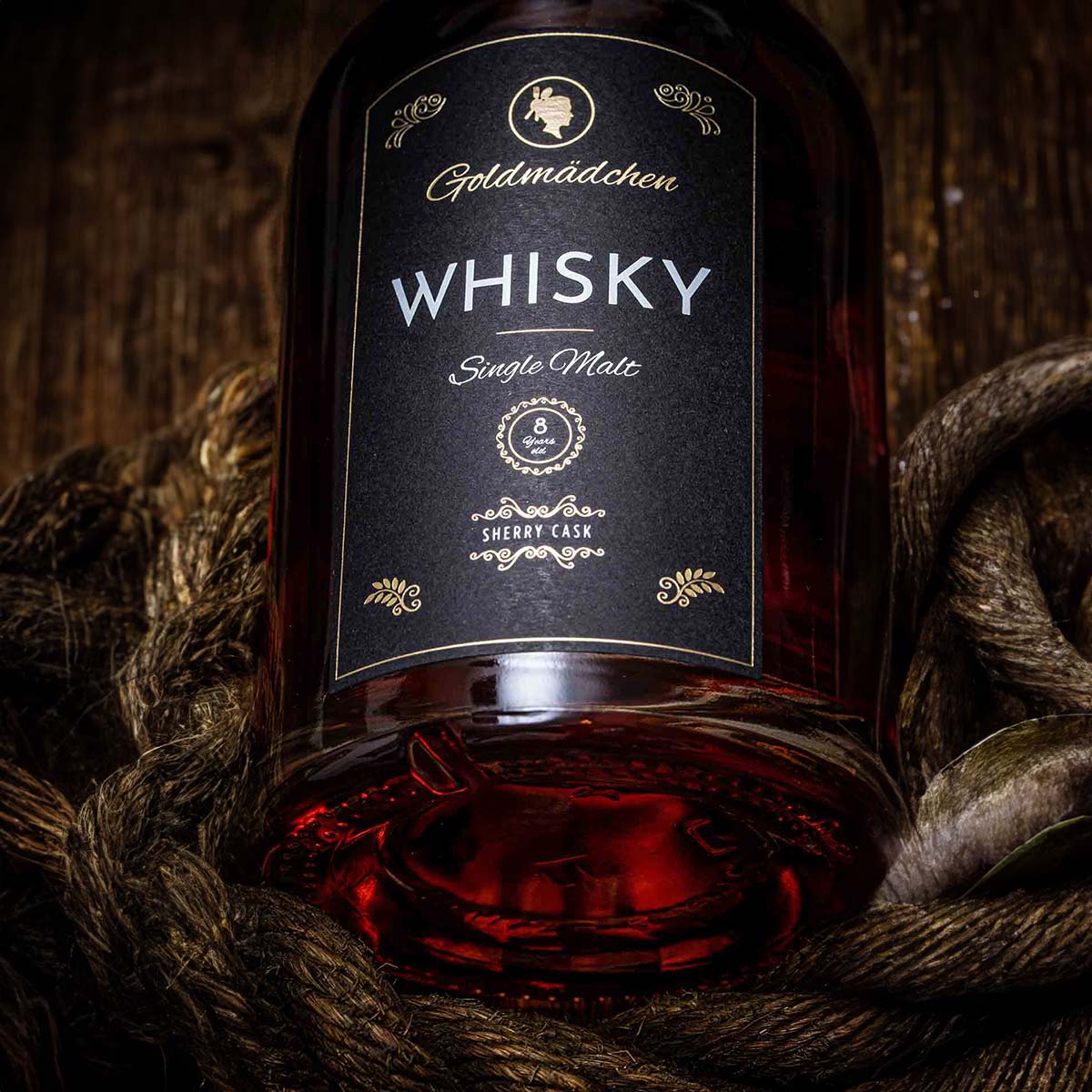 Goldmädchen Single Malt Whisky Sherry Cask 42% vol. 0,5l - Goldmädchen-Shop