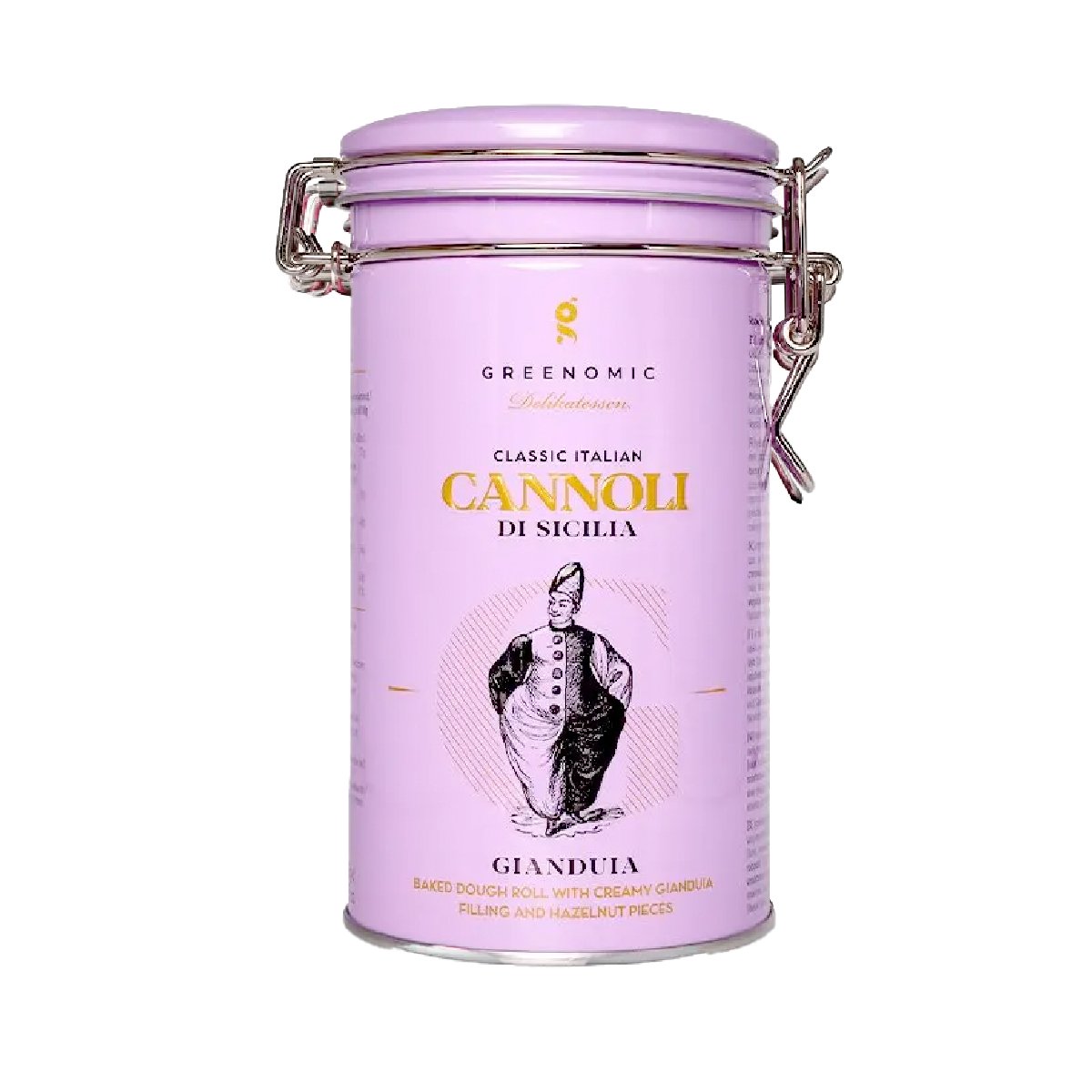 Greenomic Cannoli di Sicilia Gianduia Tin - Goldmädchen-Shop