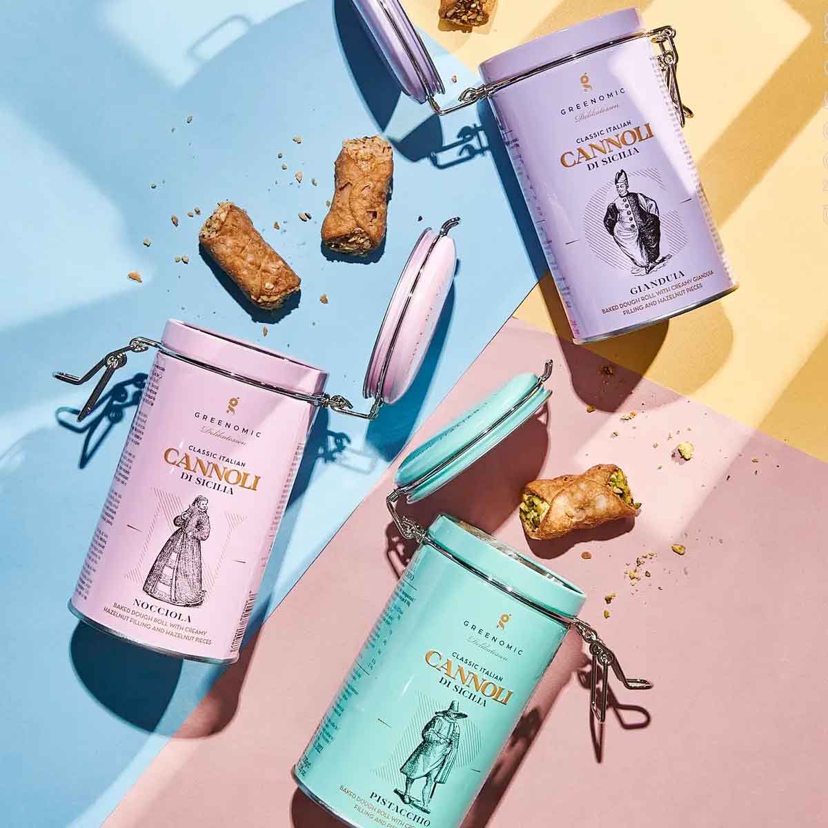 Greenomic Cannoli di Sicilia Pistacchio Tin - Goldmädchen-Shop
