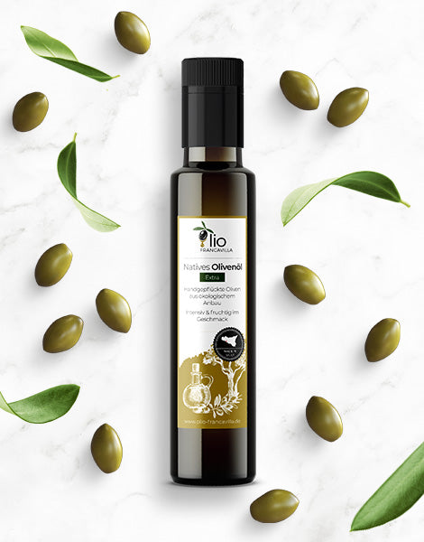 Francavillas Natives Olivenöl Extra (Biancolilla) |  kaltgepresst aus Sizilien