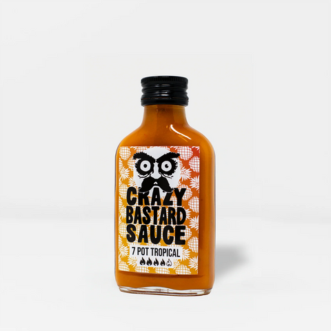 Crazy Bastard 7Pot Tropical Sauce – Tropisch-fruchtig & angenehm scharf