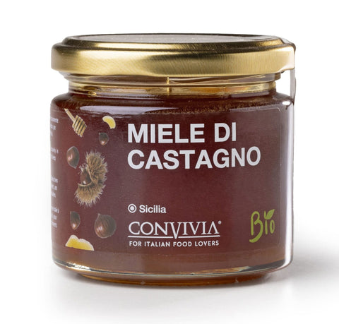 Convivia Bio-Kastanienhonig (250 g) - Dunkel, würzig, charakterstark