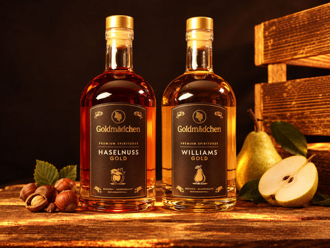 Goldmädchen Genuss-Set: Haselnuss trifft Williams Christ