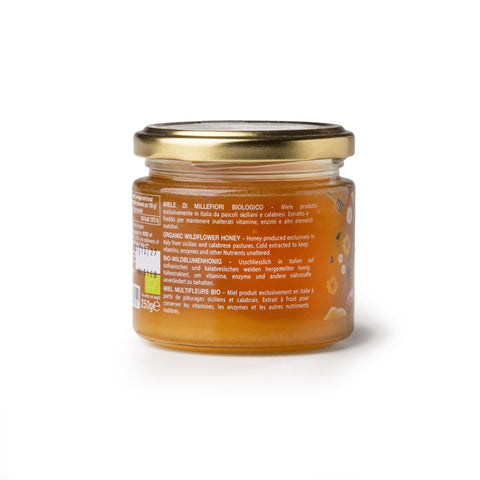 Convivia Bio-Wildblumenhonig (250 g) – Millefiori aus Sizilien