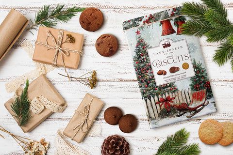 Lady Joseph Keks-Sortiment in weihnachtlicher Keksdose: Festlicher Genuss zum Verschenken