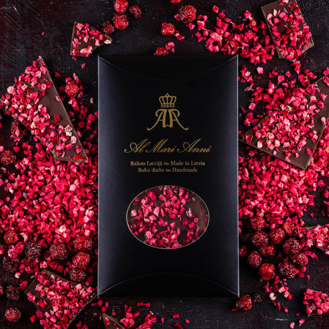 Al Mari Anni – Handgefertigte Luxus - Schokolade mit Cranberry - Goldmädchen - Shop