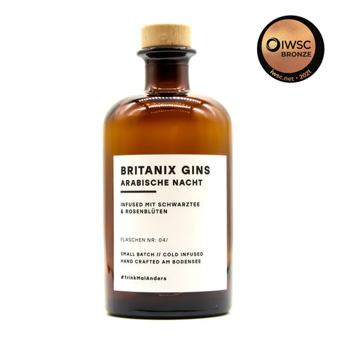 Britanix Arabische Nacht Gin - Ein exotisches Geschmackserlebnis - Goldmädchen - Shop