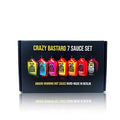 Crazy Bastard 7 Chili Saucen Set: Die ultimative Schärfe - Erfahrung - Goldmädchen - Shop