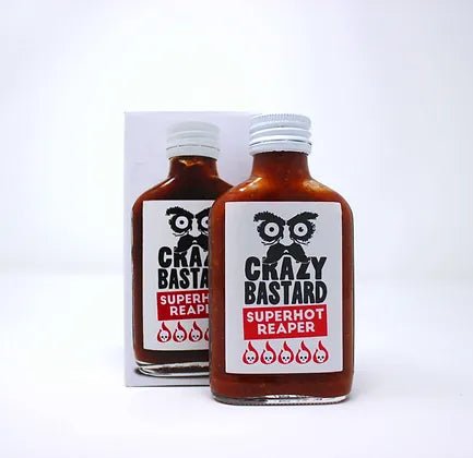 Crazy Bastard Sauce Superhot Reaper: Extrem Scharf, Extrem Lecker - Goldmädchen - Shop