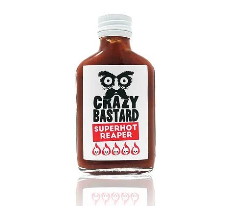 Crazy Bastard Sauce Superhot Reaper: Extrem Scharf, Extrem Lecker - Goldmädchen - Shop