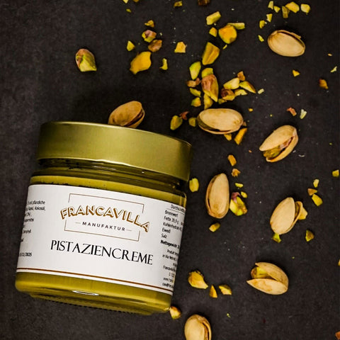 Francavilla Manufaktur Pistaziencreme – Der pure Geschmack Siziliens - Goldmädchen - Shop