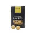 Glutenfreies Lakritz mit Passionsfruchtpulver und weißer Schokolade - Goldmädchen - Shop