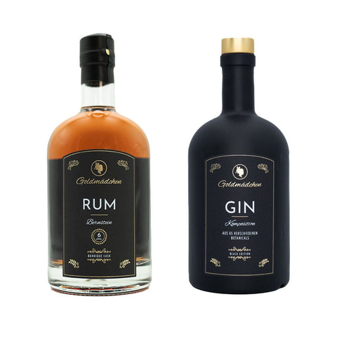 Goldmädchen Gin & Rum Bundle – Ein unvergleichliches Geschmackserlebnis - Goldmädchen - Shop