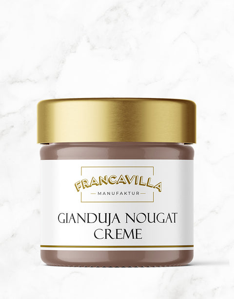 Gianduja Nougat Creme | 200 g – Nuss-Nougat-Aufstrich ohne Palmöl