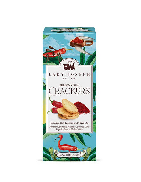 Lady Joseph Cracker mit geräucherter Paprika & Olivenöl: Ein Hauch von Würze - Goldmädchen - Shop