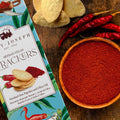 Lady Joseph Cracker mit geräucherter Paprika & Olivenöl: Ein Hauch von Würze - Goldmädchen - Shop