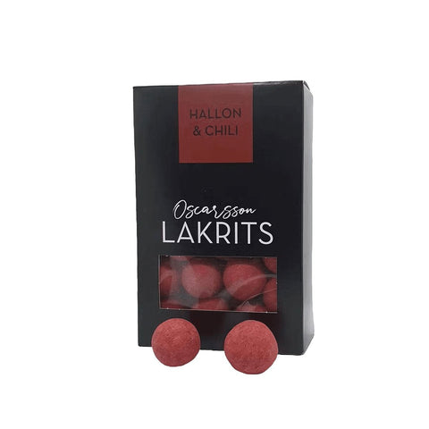 Oscarsson Glutenfreies Lakritz mit Himbeere und Chili - Goldmädchen - Shop