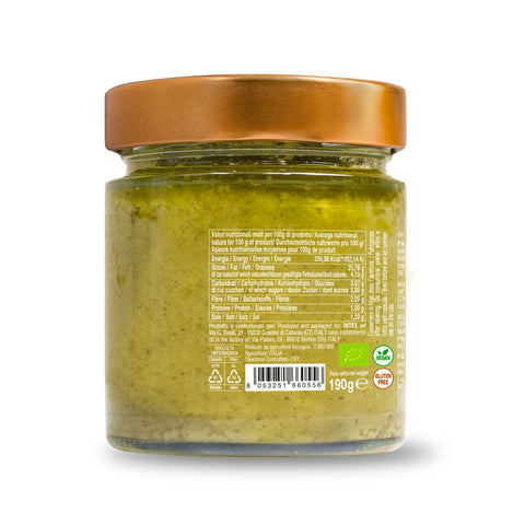 Convivia Bio-Auberginenpastete – ofengegarte Aubergine & Kräuter aus Sizilien - Patè di Melanze