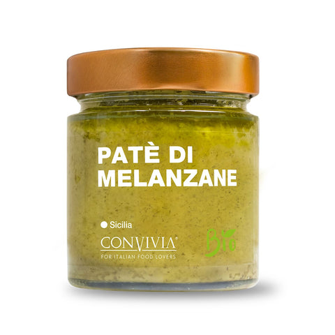 Convivia Bio-Auberginenpastete – ofengegarte Aubergine & Kräuter aus Sizilien - Patè di Melanze