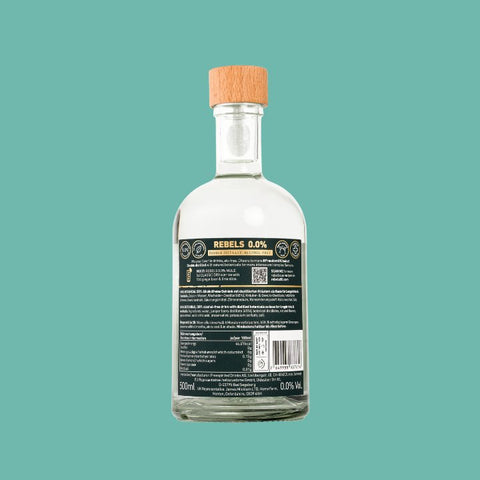 REBELS 0.0% Botanical Dry: Die Alkoholfreie Gin - Alternative - Goldmädchen - Shop