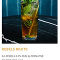 REBELS 0.0% Dark Spice: Die Alkoholfreie Rum - Alternative für Kenner - Goldmädchen - Shop