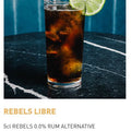 REBELS 0.0% Dark Spice: Die Alkoholfreie Rum - Alternative für Kenner - Goldmädchen - Shop