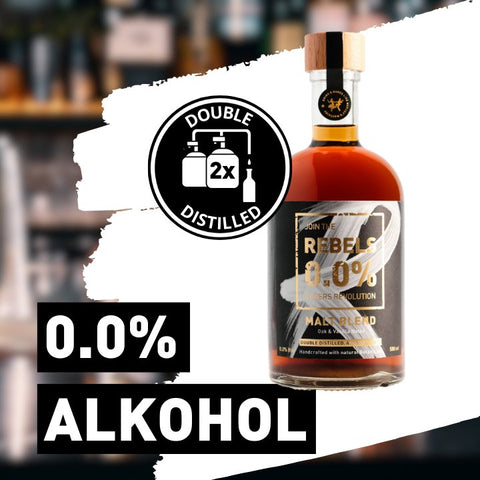 REBELS 0.0% Malt Blend: Die Alkoholfreie Whiskey - Alternative - Goldmädchen - Shop