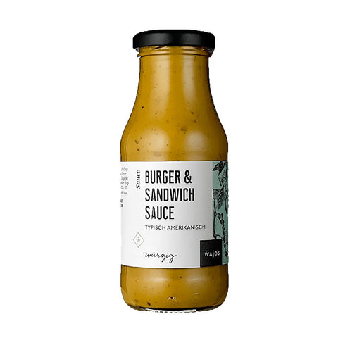 Wajos Burger Sandwich Sauce - Der Alleskönner für jede Küche - Goldmädchen - Shop