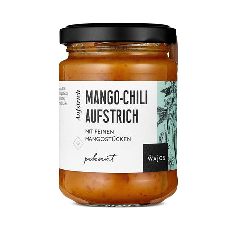 Wajos Mango - Chili Aufstrich – Fruchtige Süße mit einer leichten Schärfe - Goldmädchen - Shop