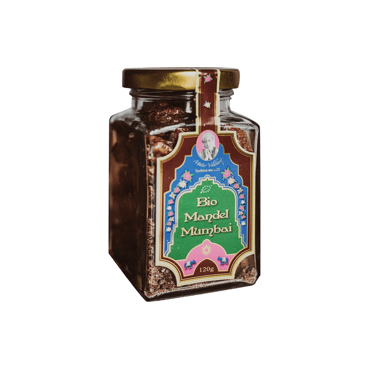 Bio Mandel Mumbai 120g Glas - Goldmädchen-Shop