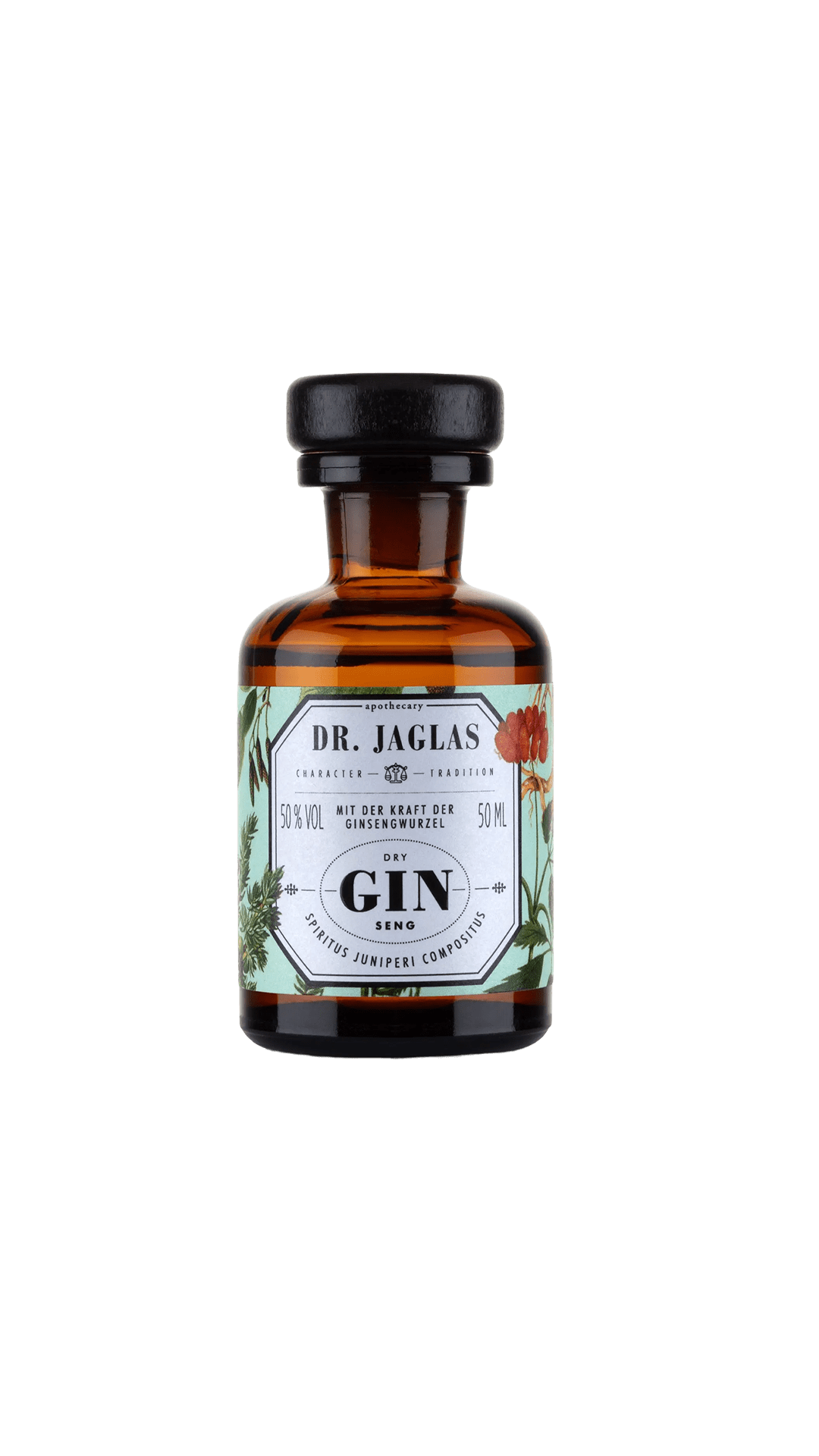 Dr. Jaglas - Dry Gin Seng 50ml - Goldmädchen-Shop