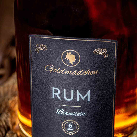 Goldmädchen Rum Bernstein 42% vol. 0,5l - Goldmädchen-Shop