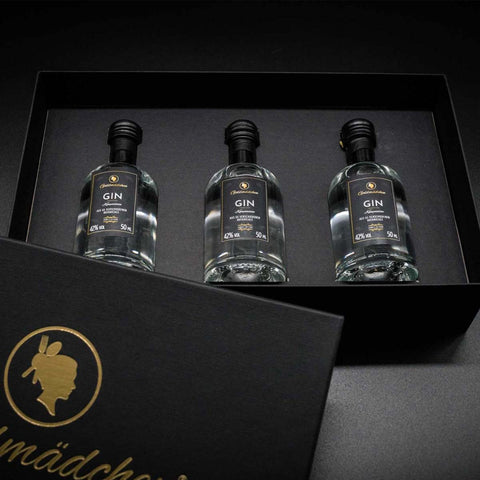 Goldmädchen Spirituosen 3x50ml - Geschenkbox - Goldmädchen-Shop