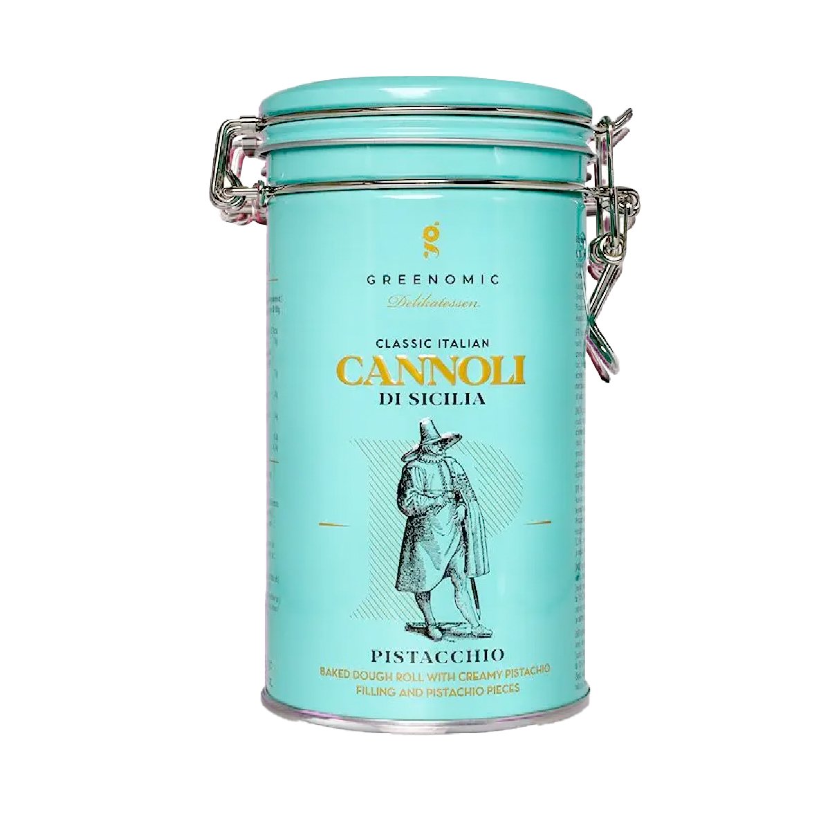 Greenomic Cannoli di Sicilia Pistacchio Tin - Goldmädchen-Shop
