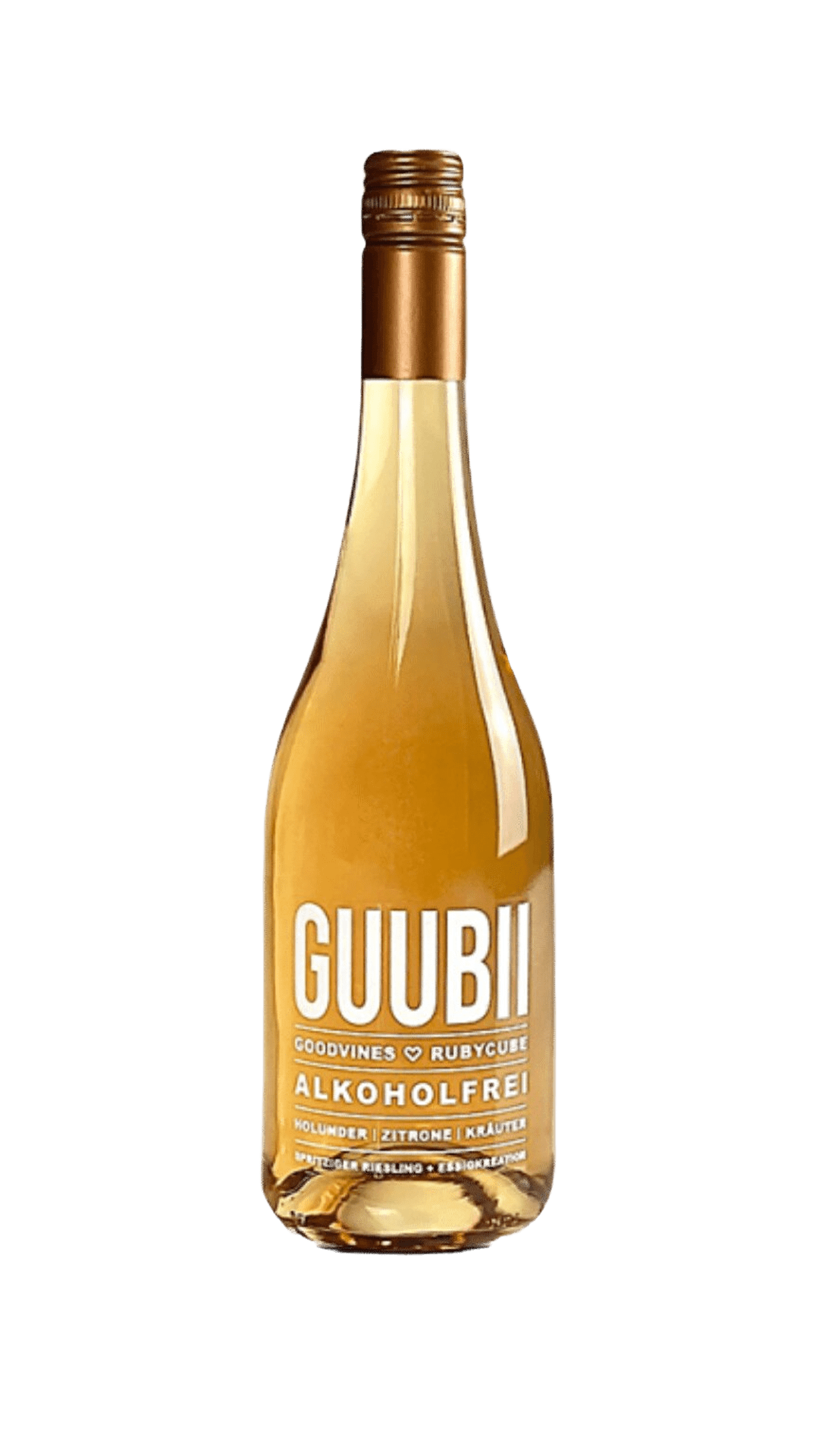 GUUBII | Dein alkoholfreier Weinaperitif | 0.0% - Goldmädchen-Shop