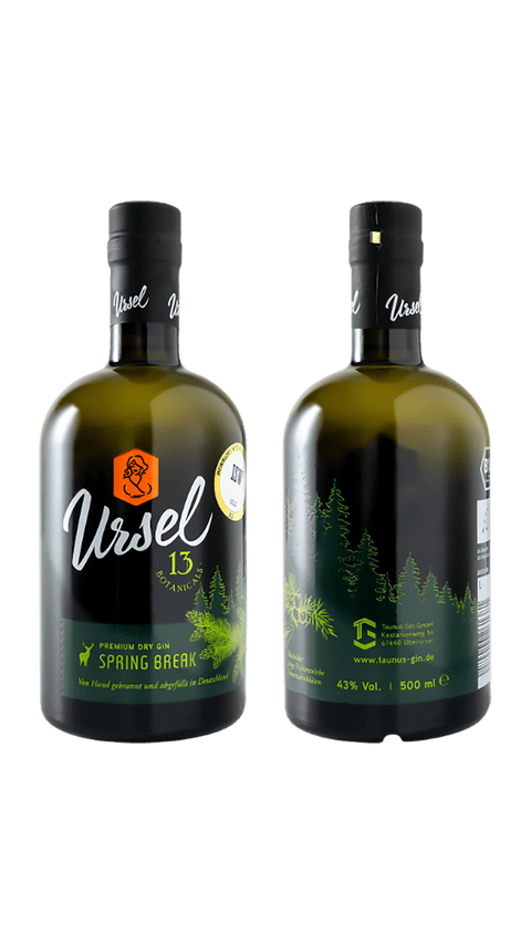 Ursel Taunus Dry Gin Spring Break - Goldmädchen-Shop