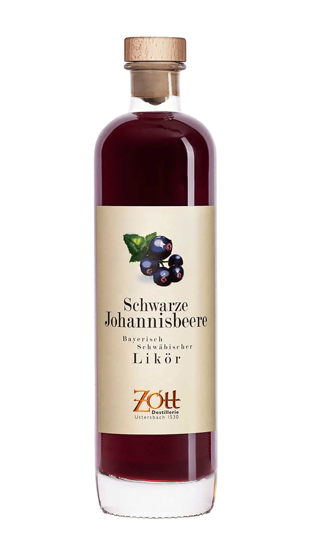 Zott - Schwarze Johannisbeere Likör - Goldmädchen-Shop